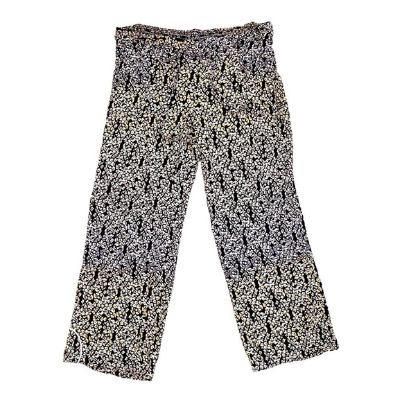 Jessica Simpson Wide Leg Unstructured/Soft Printed Palazzo Pants - Picture 1 of 12